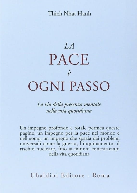 libri meditazione - la pace è ogni passo